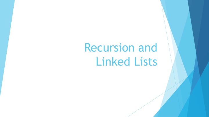 recursion and linked lists n.w