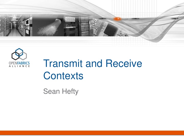 transmit and receive contexts n.w