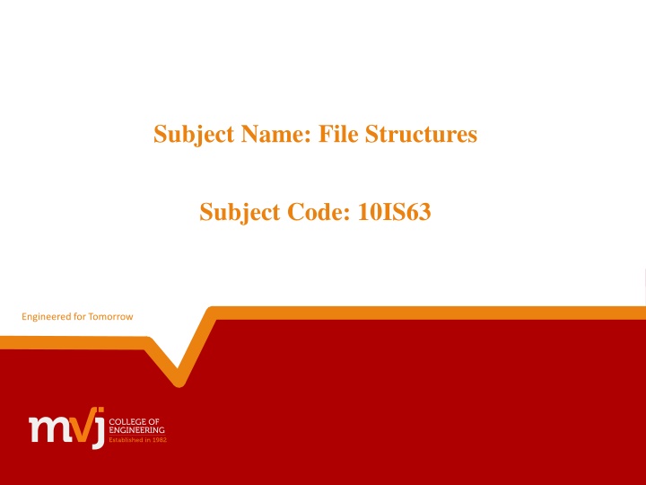 subject name file structures n.w