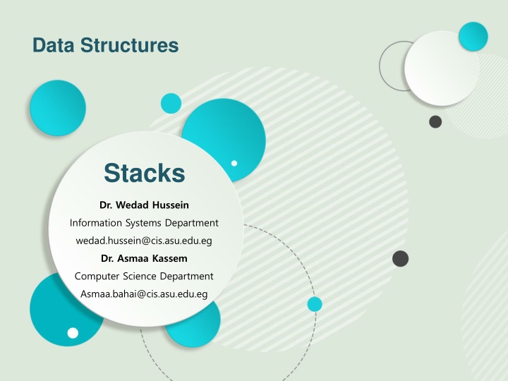 Data Structures and Abstract Data Types