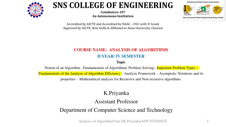 sns college of engineering coimbatore n.w