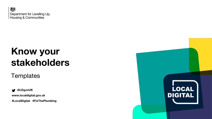 know your stakeholders n.w