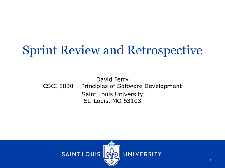 sprint review and retrospective n.w