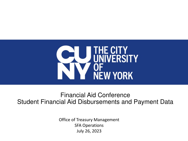 financial aid conference n.w