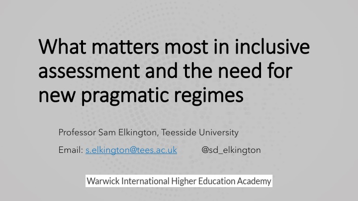 what matters most in inclusive what matters most n.w