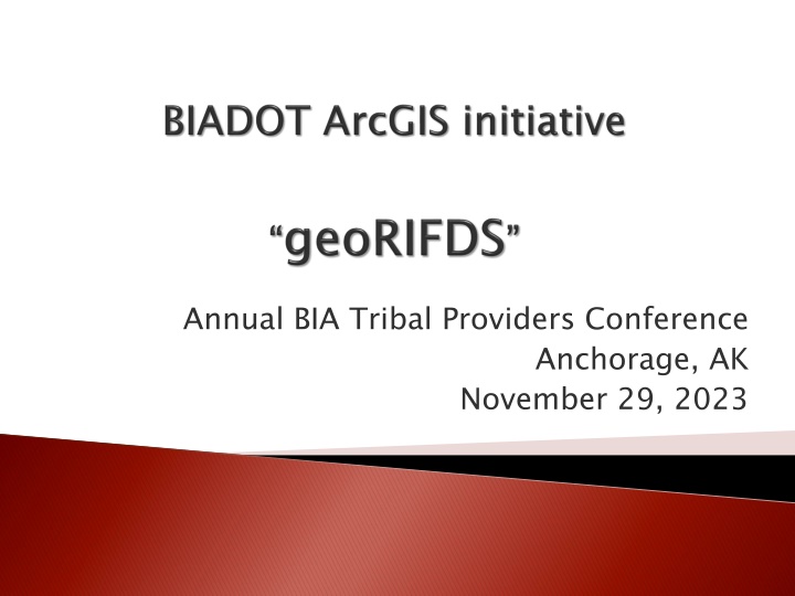 annual bia tribal providers conference n.w