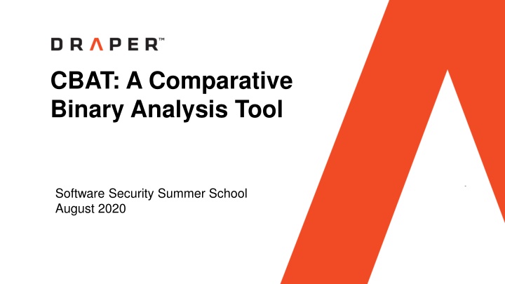 cbat a comparative binary analysis tool n.w