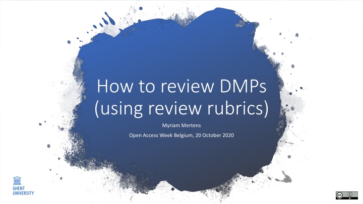how to review dmps using review rubrics n.w