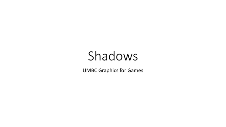 shadows n.w