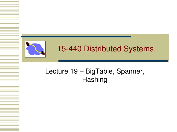 15 440 distributed systems n.w