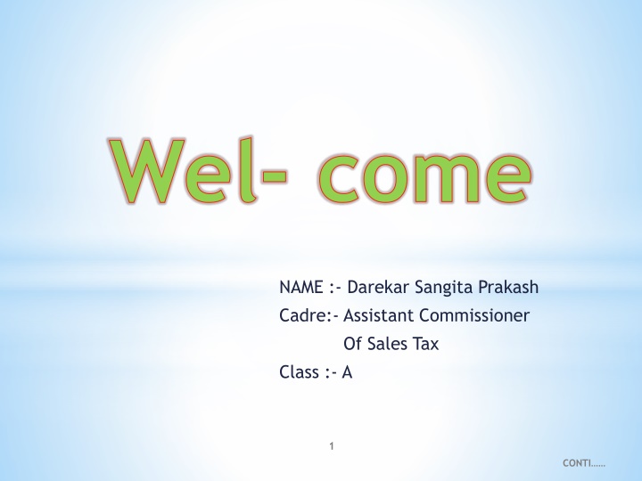 wel come n.w