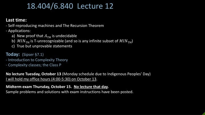 18 404 6 840 lecture 12 n.w