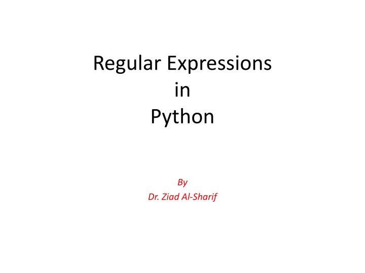 regular expressions in python n.w