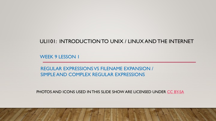 uli101 introduction to unix linux and the internet n.w