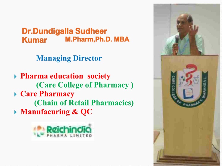 Care College of Pharmacy: Empowering Future Pharmacy Professionals
