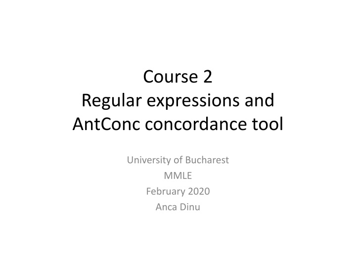 course 2 n.w