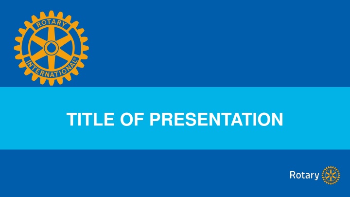 title of presentation n.w