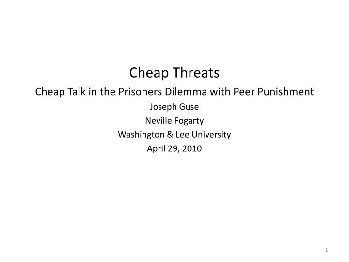 cheap threats n.w