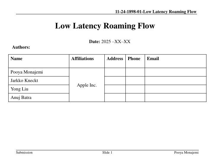 11 24 1898 01 low latency roaming flow n.w