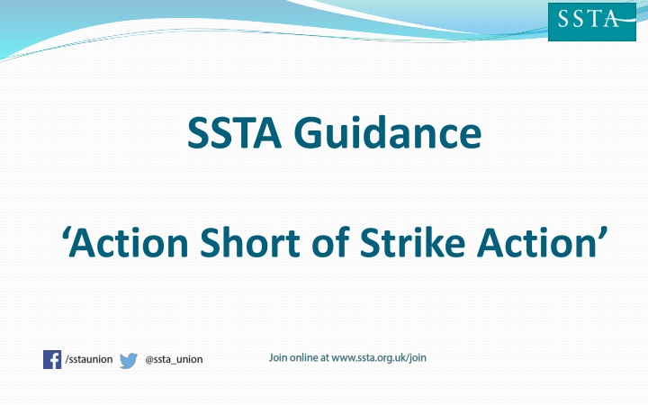ssta guidance n.w