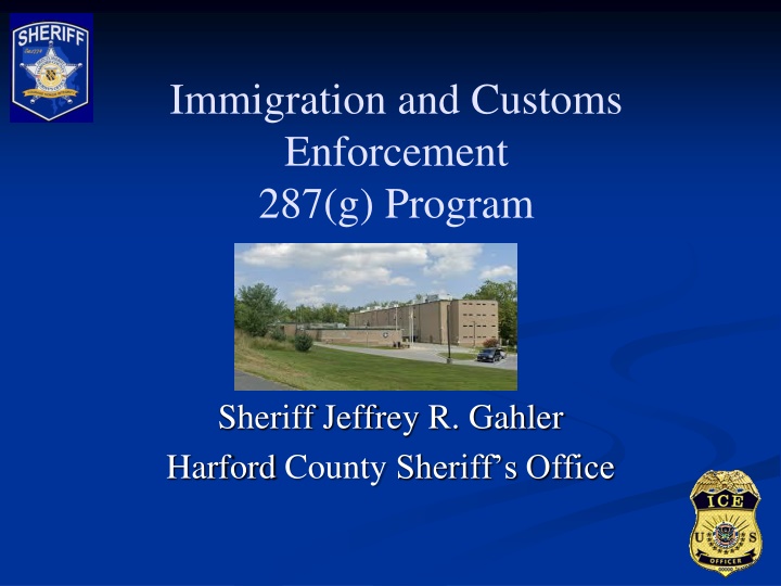 immigration and customs enforcement 287 g program n.w