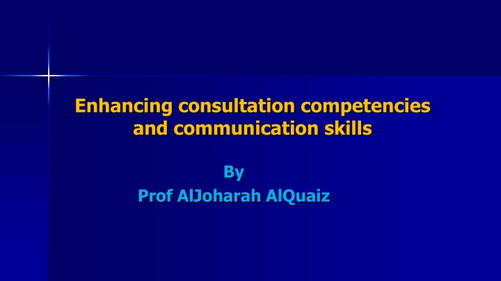 enhancing consultation competencies n.w