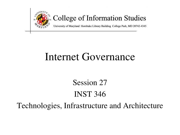internet governance n.w