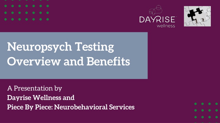neuropsych testing overview and benefits n.w
