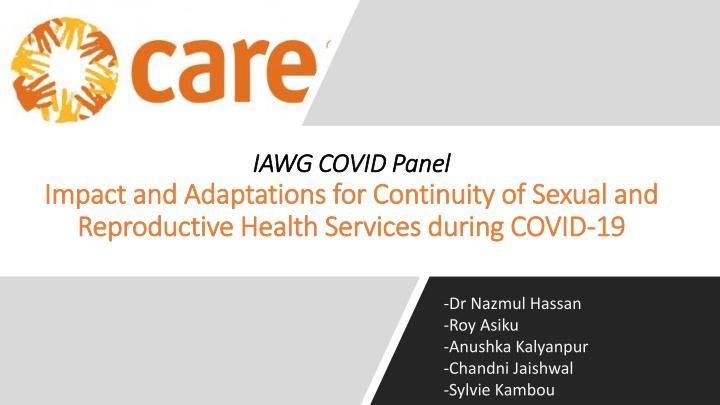 iawg covid panel iawg covid panel n.w