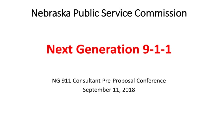 nebraska nebraska public service commission n.w