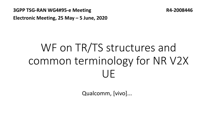 3gpp tsg ran wg4 95 e meeting r4 2008446 n.w
