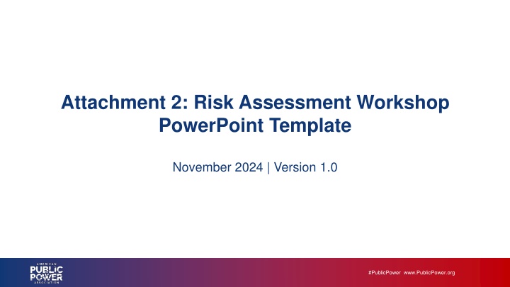 attachment 2 risk assessment workshop powerpoint n.w