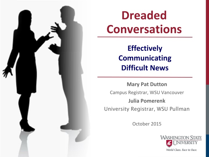dreaded conversations n.w
