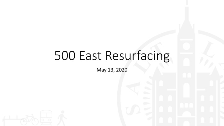 500 east resurfacing n.w
