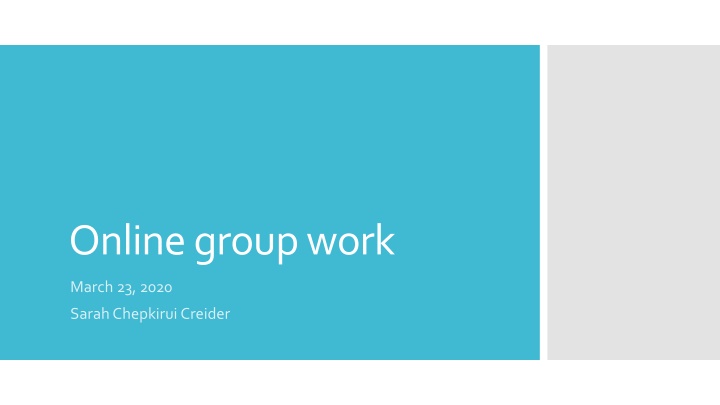 online group work n.w