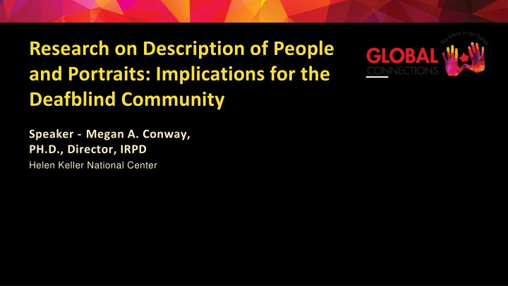 research on description of people and portraits n.w