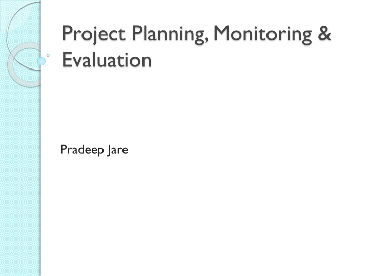 project planning monitoring evaluation n.w