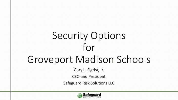 security options for groveport madison schools n.w