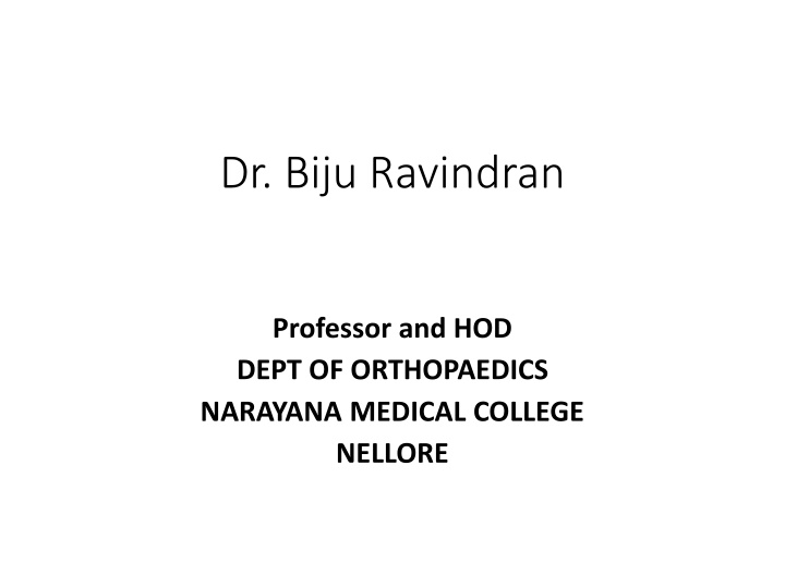 dr biju ravindran n.w