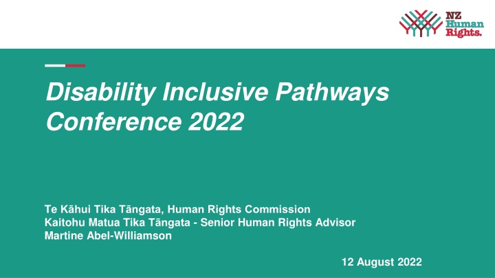 disability inclusive pathways conference 2022 n.w