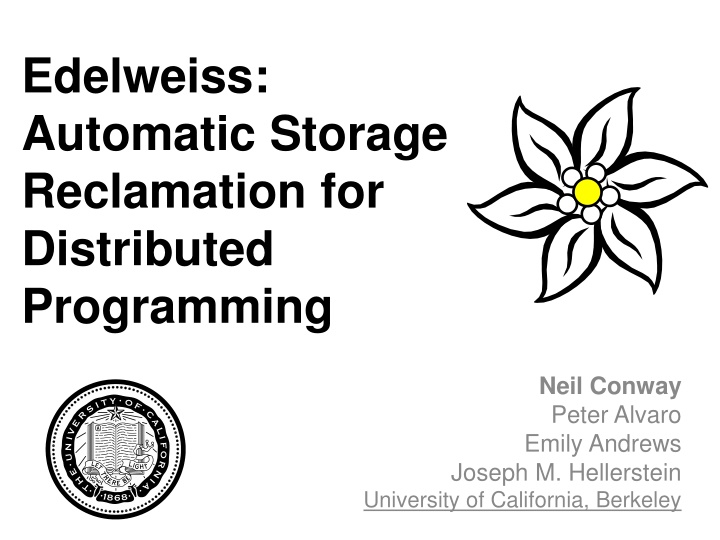 edelweiss automatic storage reclamation n.w