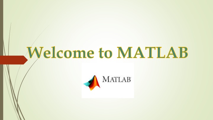 welcome to matlab n.w
