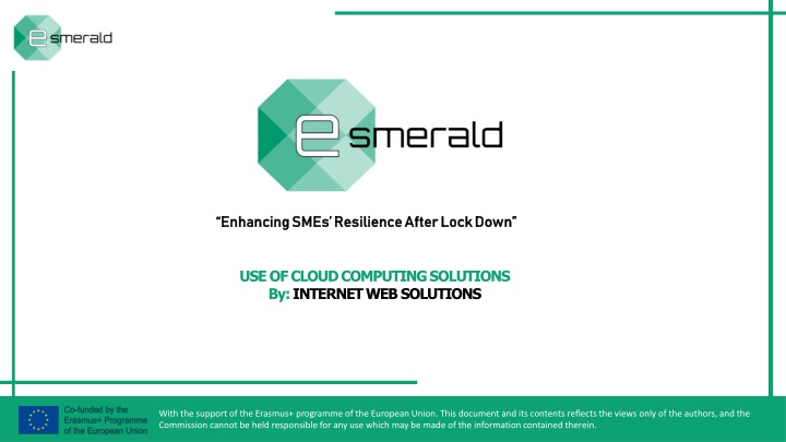 enhancing smes resilience after lock down n.w