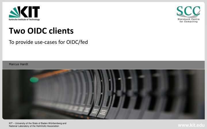 two oidc clients n.w