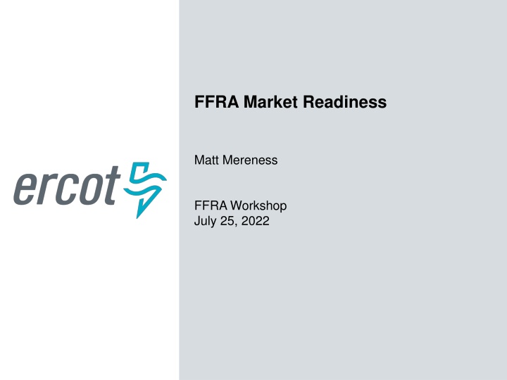 ffra market readiness n.w