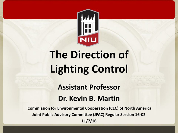 The Direction of Lighting Control and Visual Perception Metrics