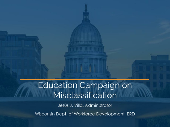 education campaign on misclassification n.w