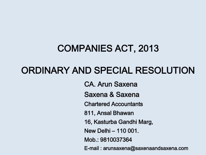 companies act 2013 companies act 2013 n.w