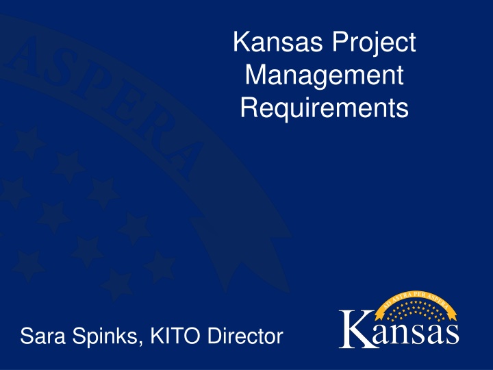 kansas project management requirements n.w
