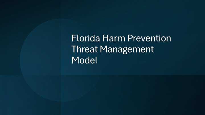 florida harm prevention threat management model n.w